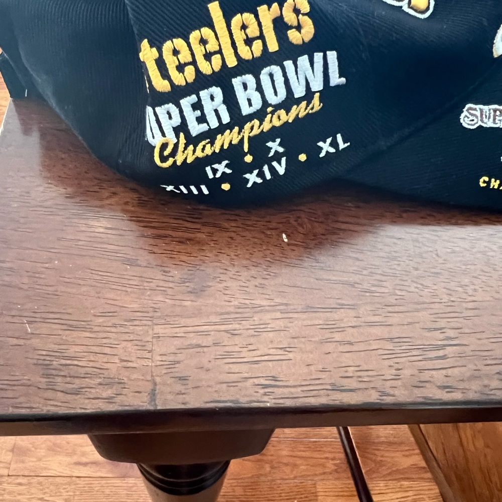 Five time Steeler Super Bowl hat